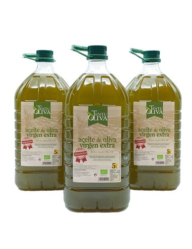 HUILE D'OLIVE VIERGE EXTRA BIO 1 litre - bouteille plastique