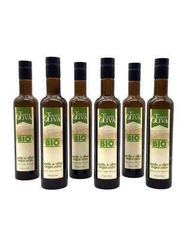 Organic extra virgin olive oil - 6 x 500ml
