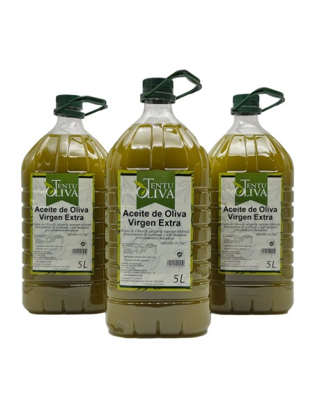 Aceite de Oliva Virgen Extra - 3 x 5L